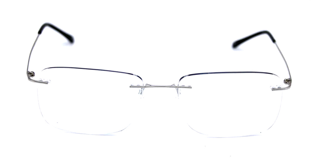 OTTOTO 21W5485Z SILVER EYEGLASSES FRAMES 34-17-145 AUTHENTIC